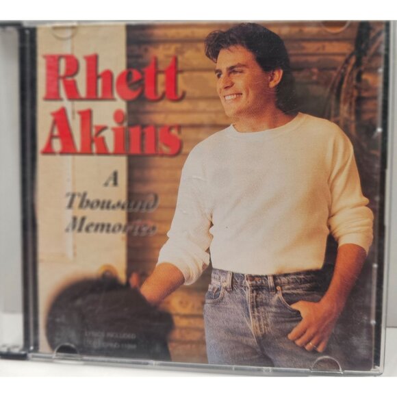 Rhett Akins A Thousand Memories CD Country Music Album Decca Records 1995 - Picture 1 of 5